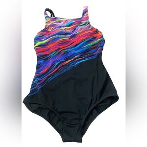 Reebok Women’s SZ 16 One Piece Swimsuit 781539 New With Tags